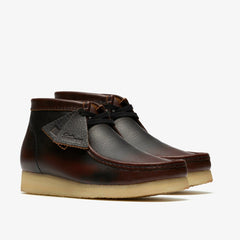 Wallabee Boot Dark Tan Combination | Clarks Onsale