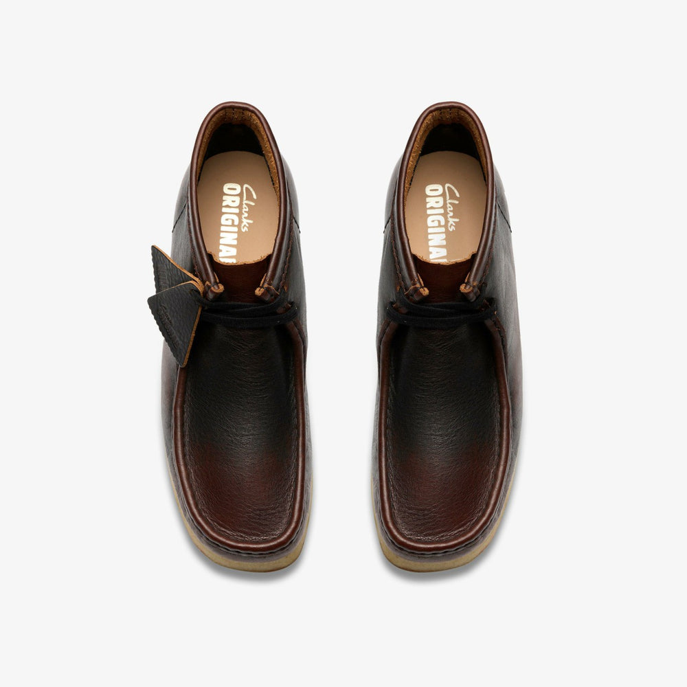 Wallabee Boot Dark Tan Combination | Clarks Onsale