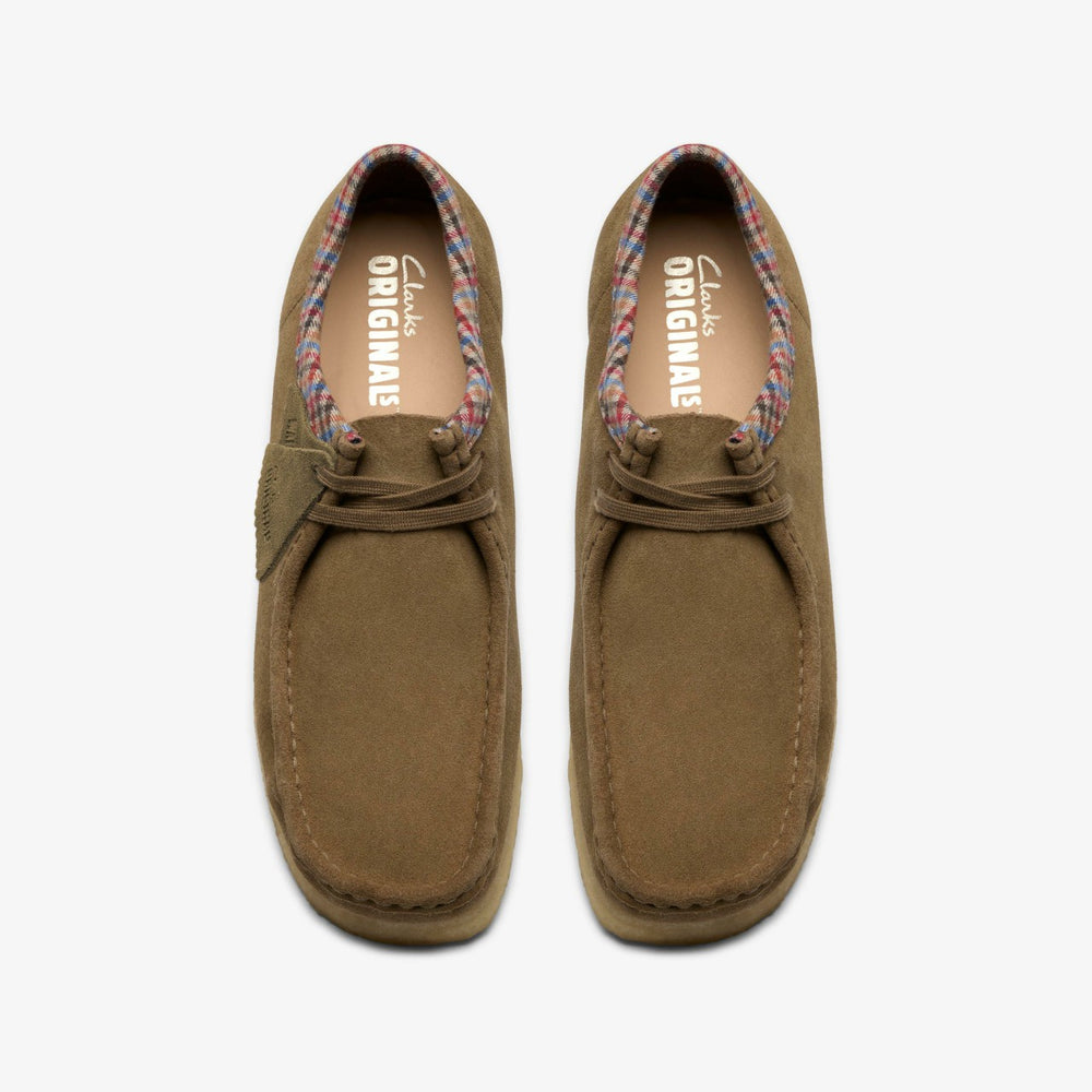 Wallabee Dark Taupe Combination | Clarks For Sale