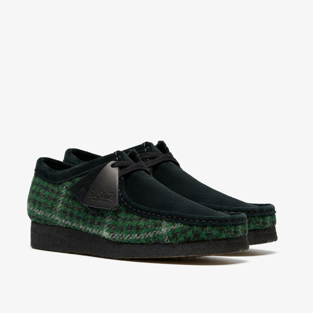 Wallabee Green Tweed Combination | Clarks For Sale