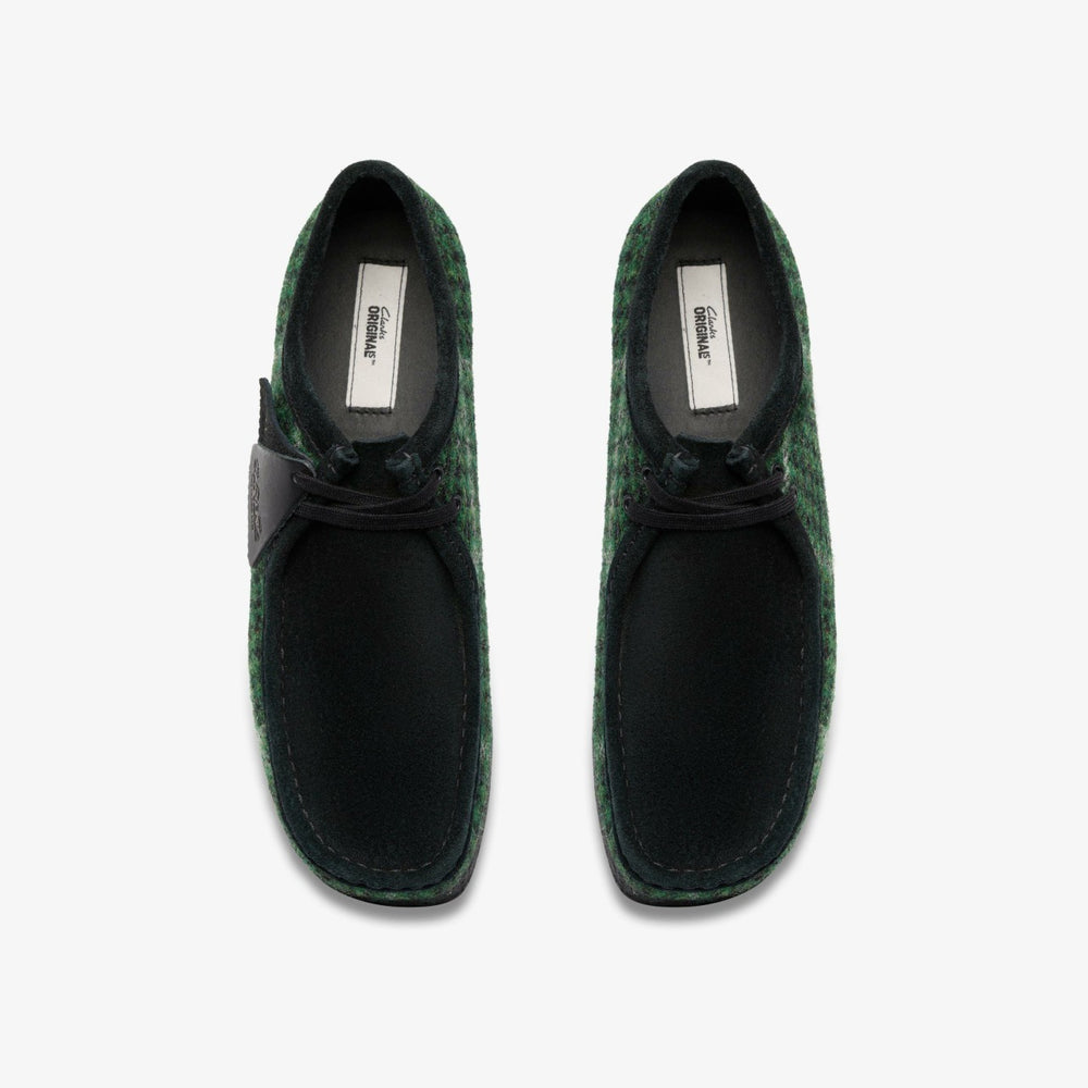 Wallabee Green Tweed Combination | Clarks For Sale
