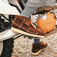 Wallabee Boot Rust Tweed Combination | Clarks For Sale