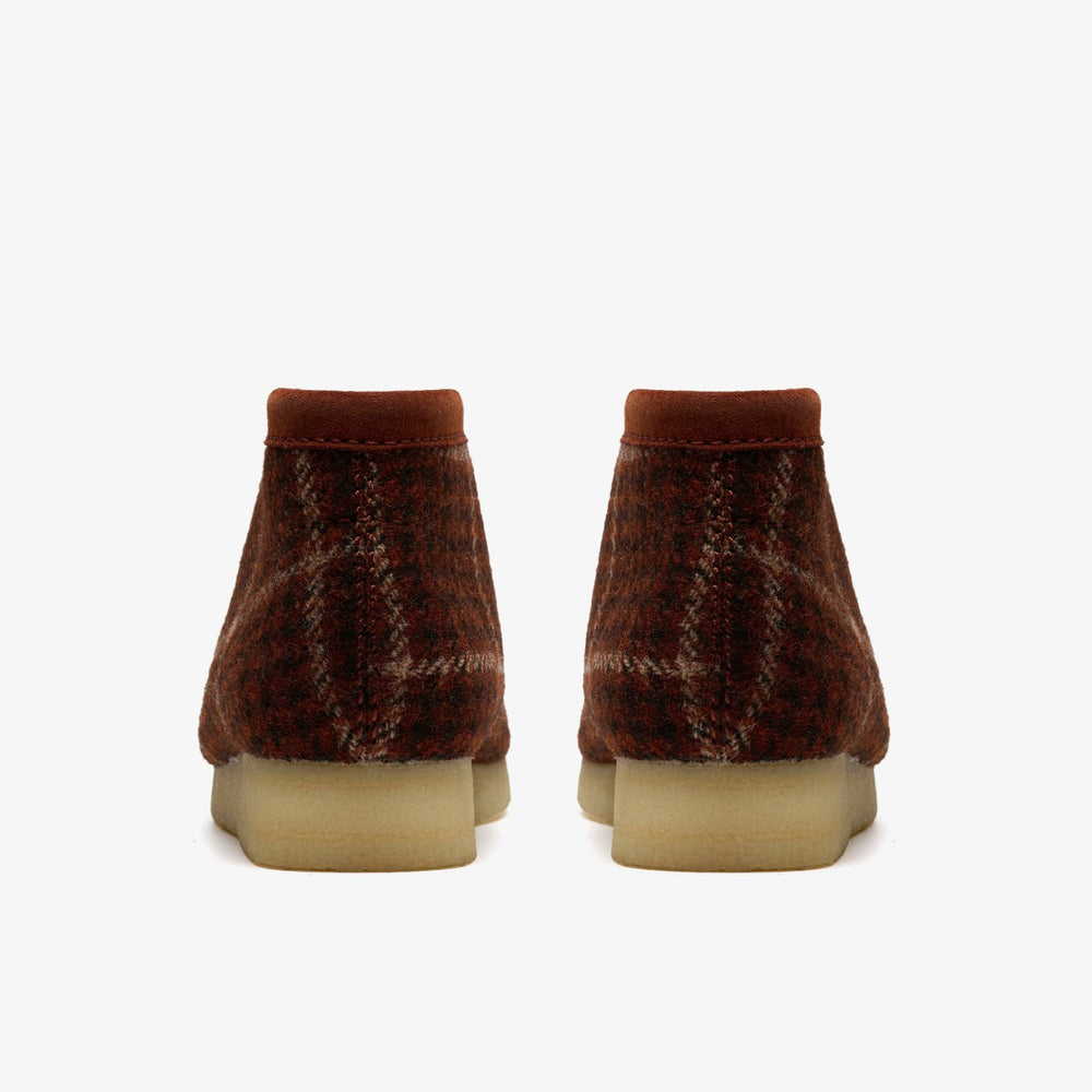Wallabee Boot Rust Tweed Combination | Clarks For Sale