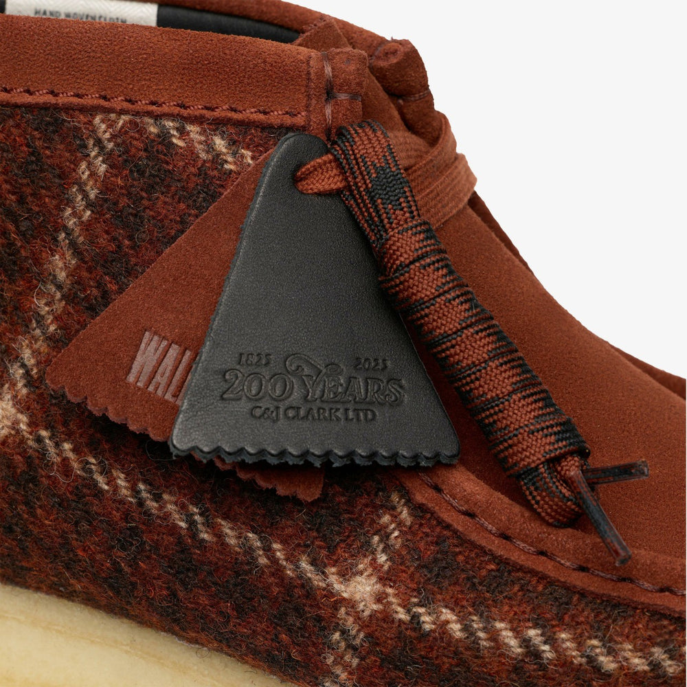 Wallabee Boot Rust Tweed Combination | Clarks For Sale