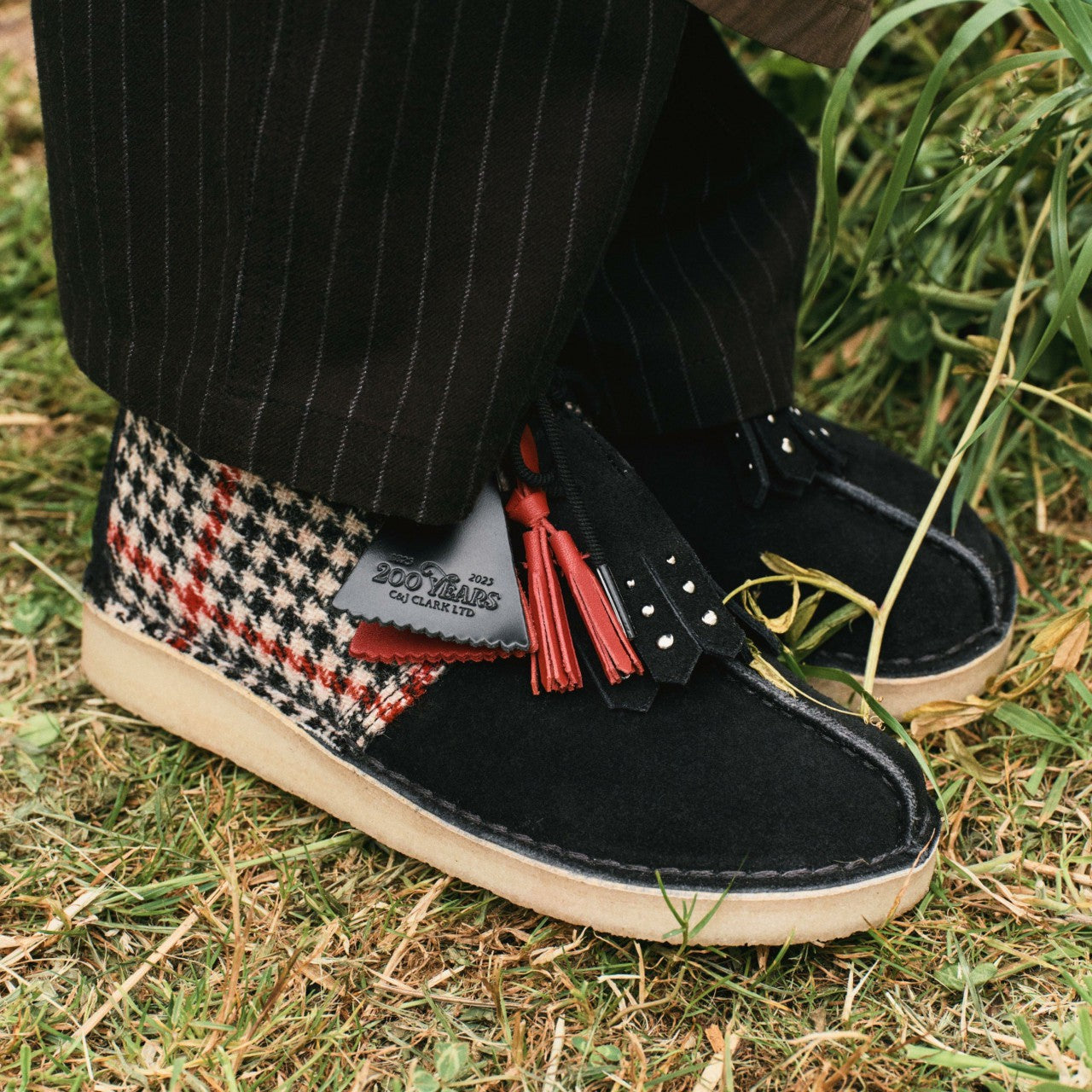 Desert Trek Black Tweed Combination | Clarks Onsale