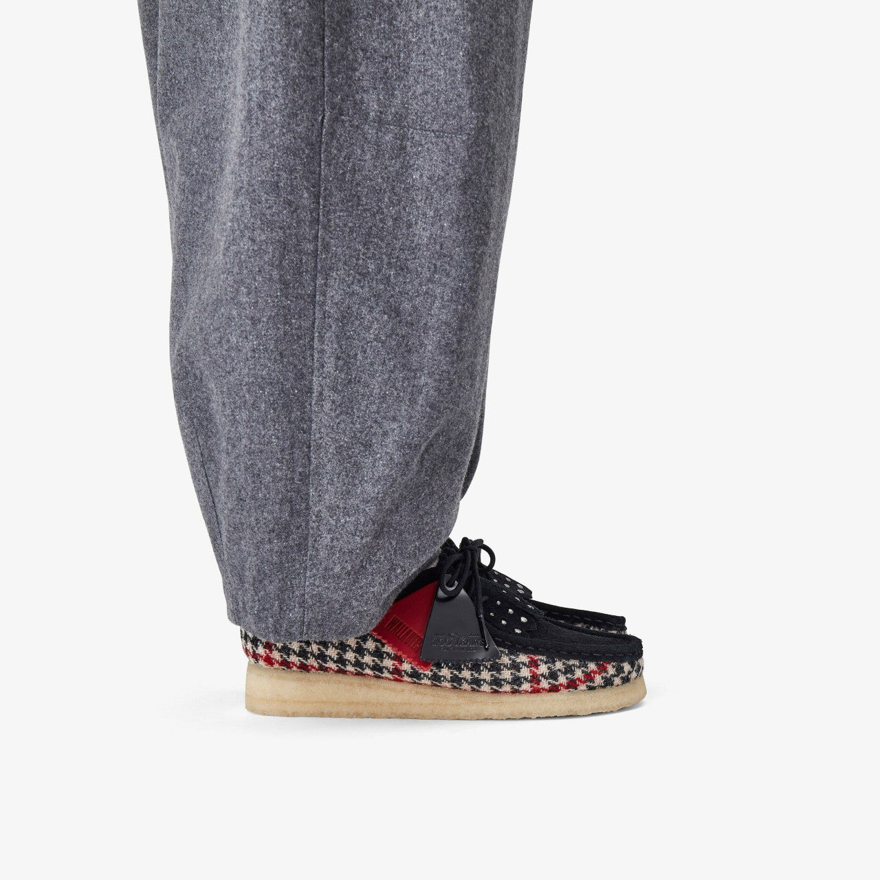 Wallabee Black Tweed Combination | Clarks Discount