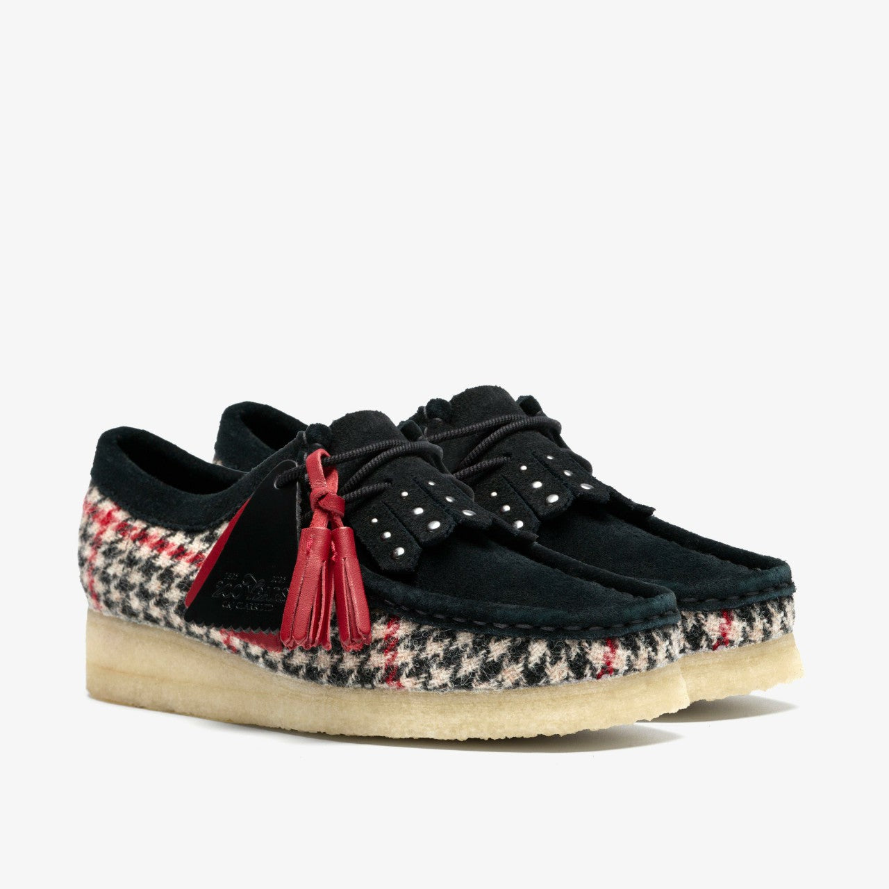 Wallabee Black Tweed Combination | Clarks Discount