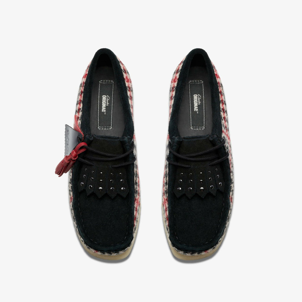 Wallabee Black Tweed Combination | Clarks Discount