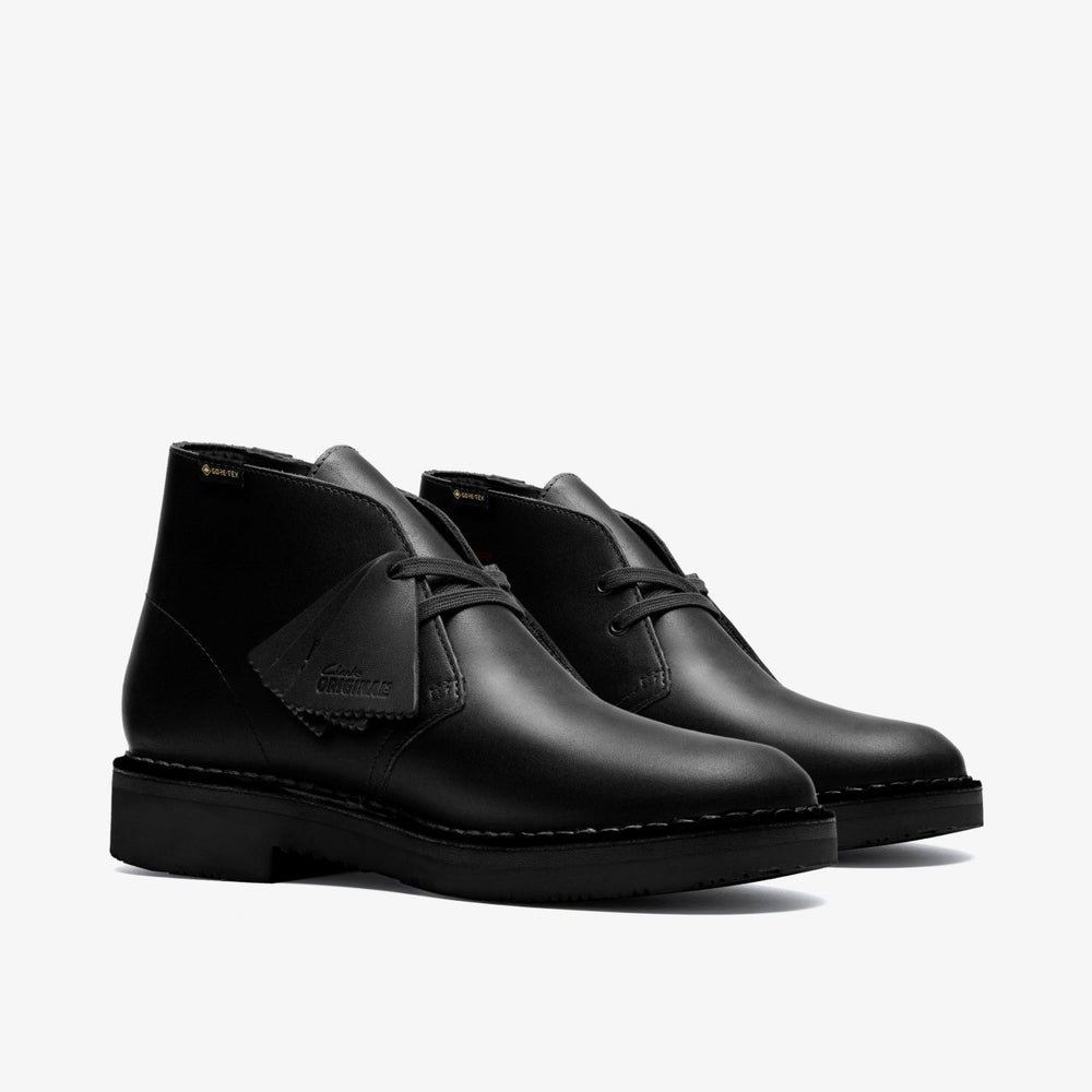 Desert Boot GORE-TEX Black Leather | Clarks For Sale