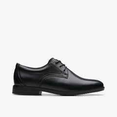 Jonwin Step Youth Black Leather | Clarks Onsale