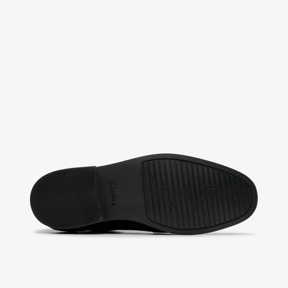 Jonwin Step Youth Black Leather | Clarks Onsale
