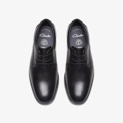 Jonwin Step Youth Black Leather | Clarks Onsale