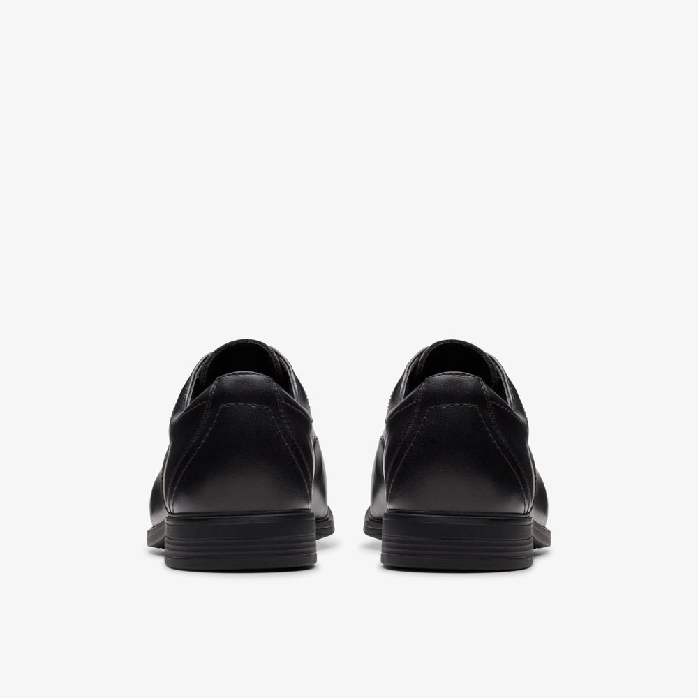 Jonwin Loop Youth Black Leather | Clarks Sale