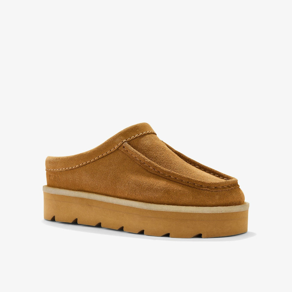 Meare Mule Caramel Warmlined | Clarks US