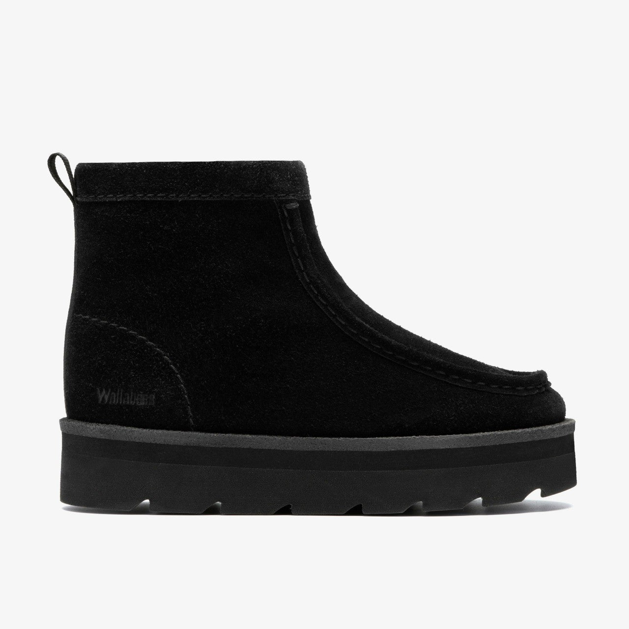 Meare Rooey Black Suede Warmlined | Clarks Discount