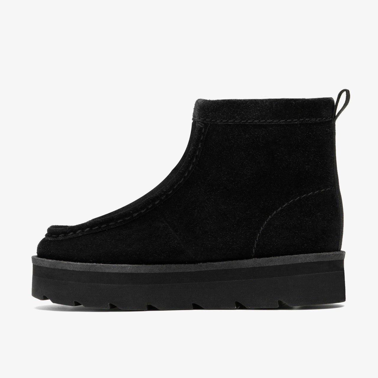 Meare Rooey Black Suede Warmlined | Clarks Discount