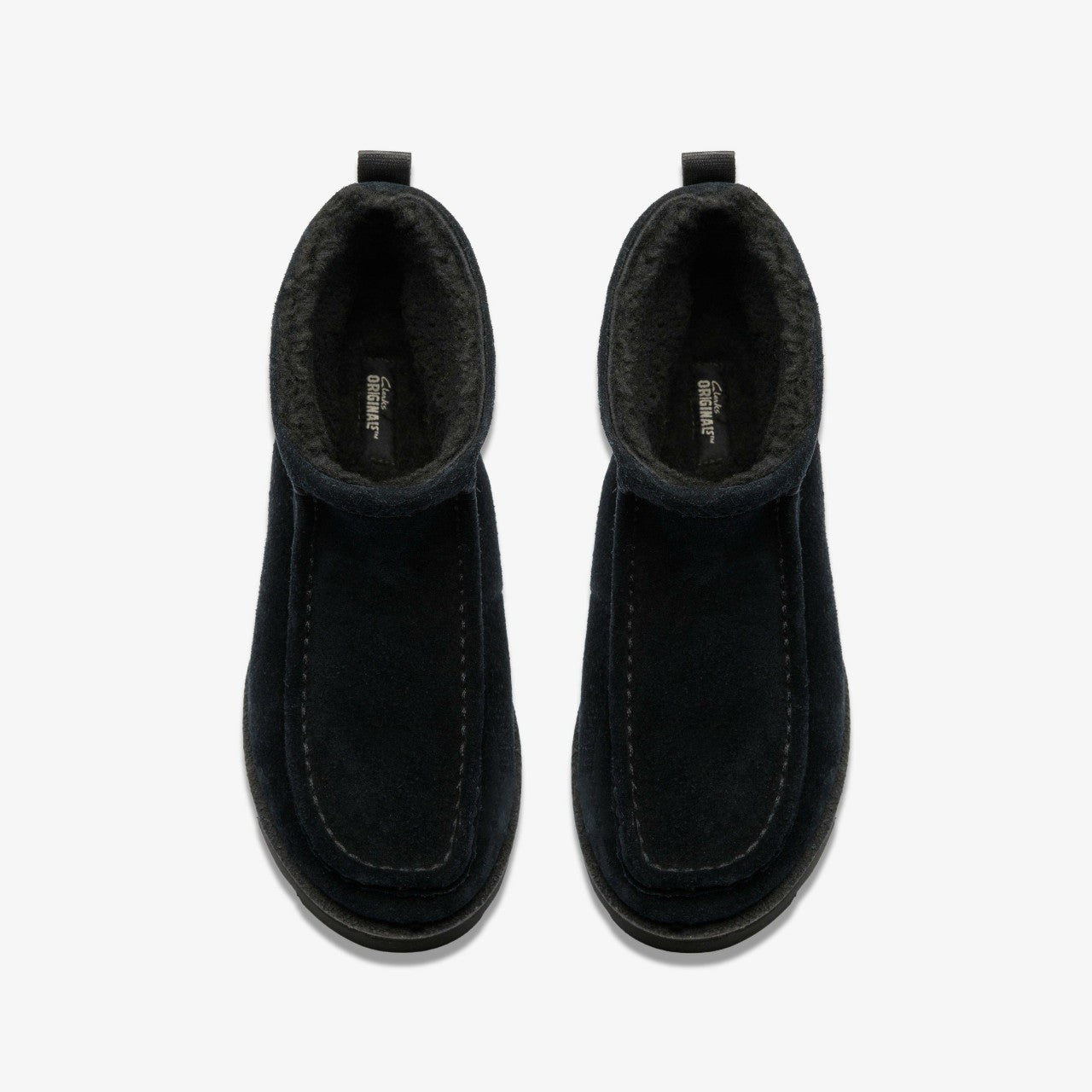Meare Rooey Black Suede Warmlined | Clarks Discount