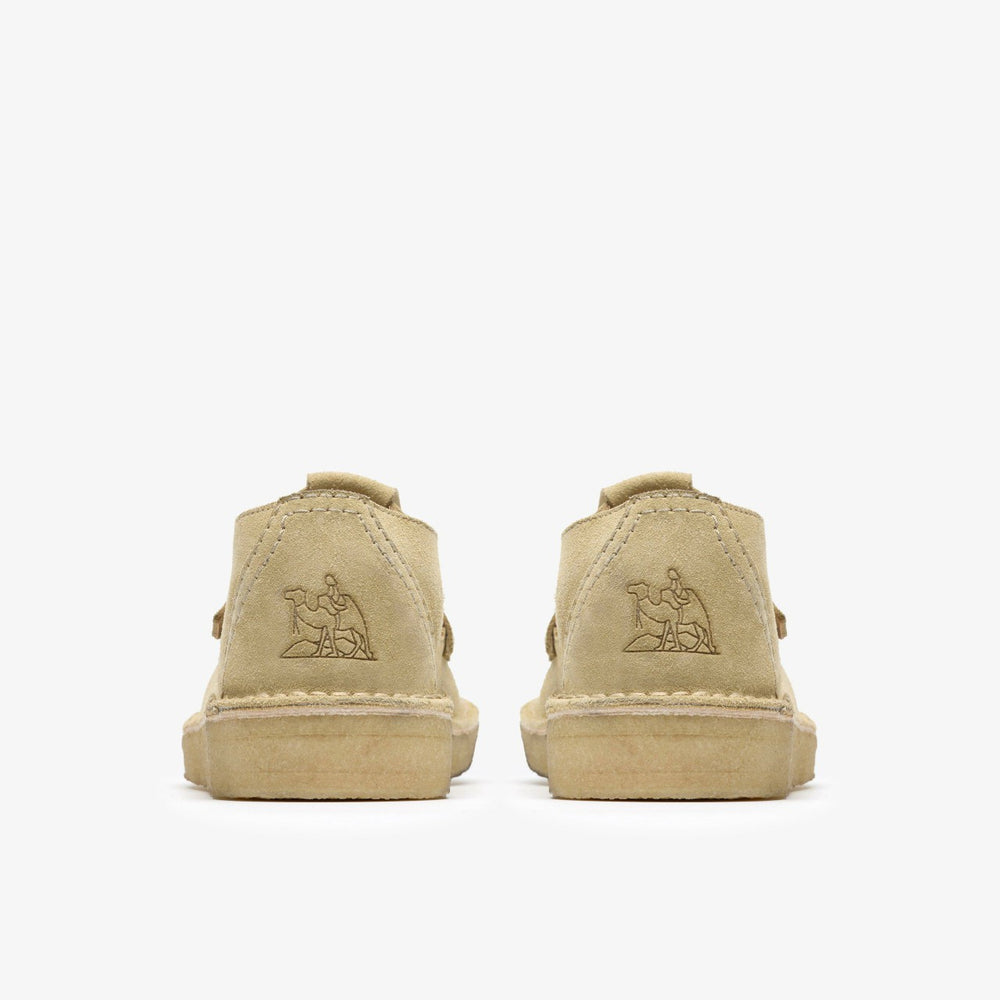 Nomad T Bar Maple Suede | Clarks
