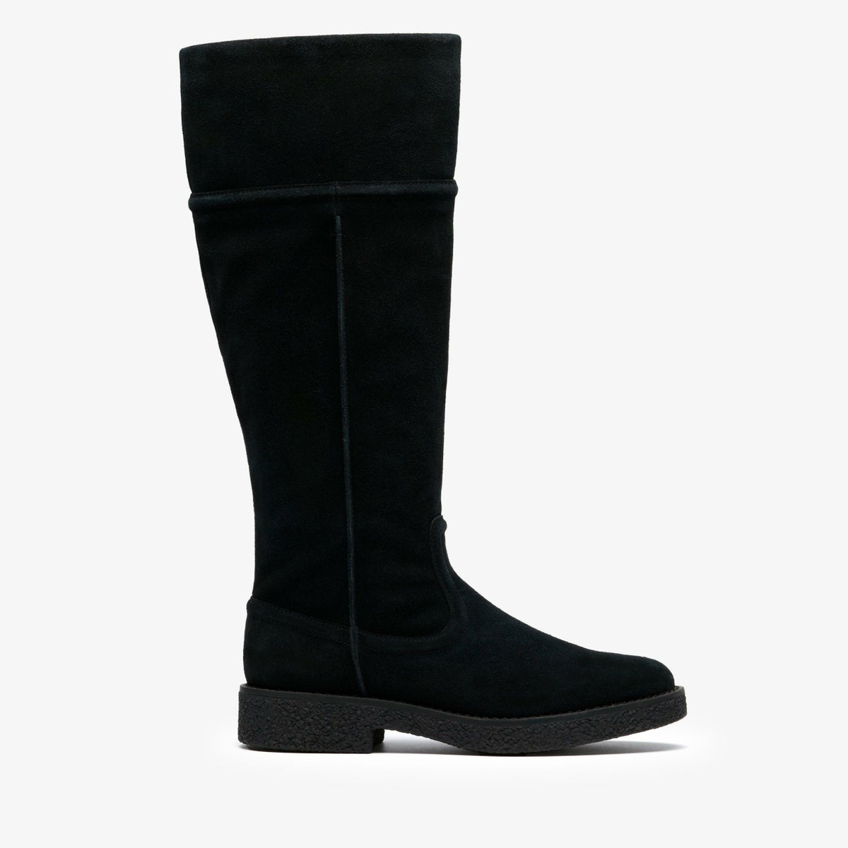 Nella Hi Black Suede | Clarks Discount