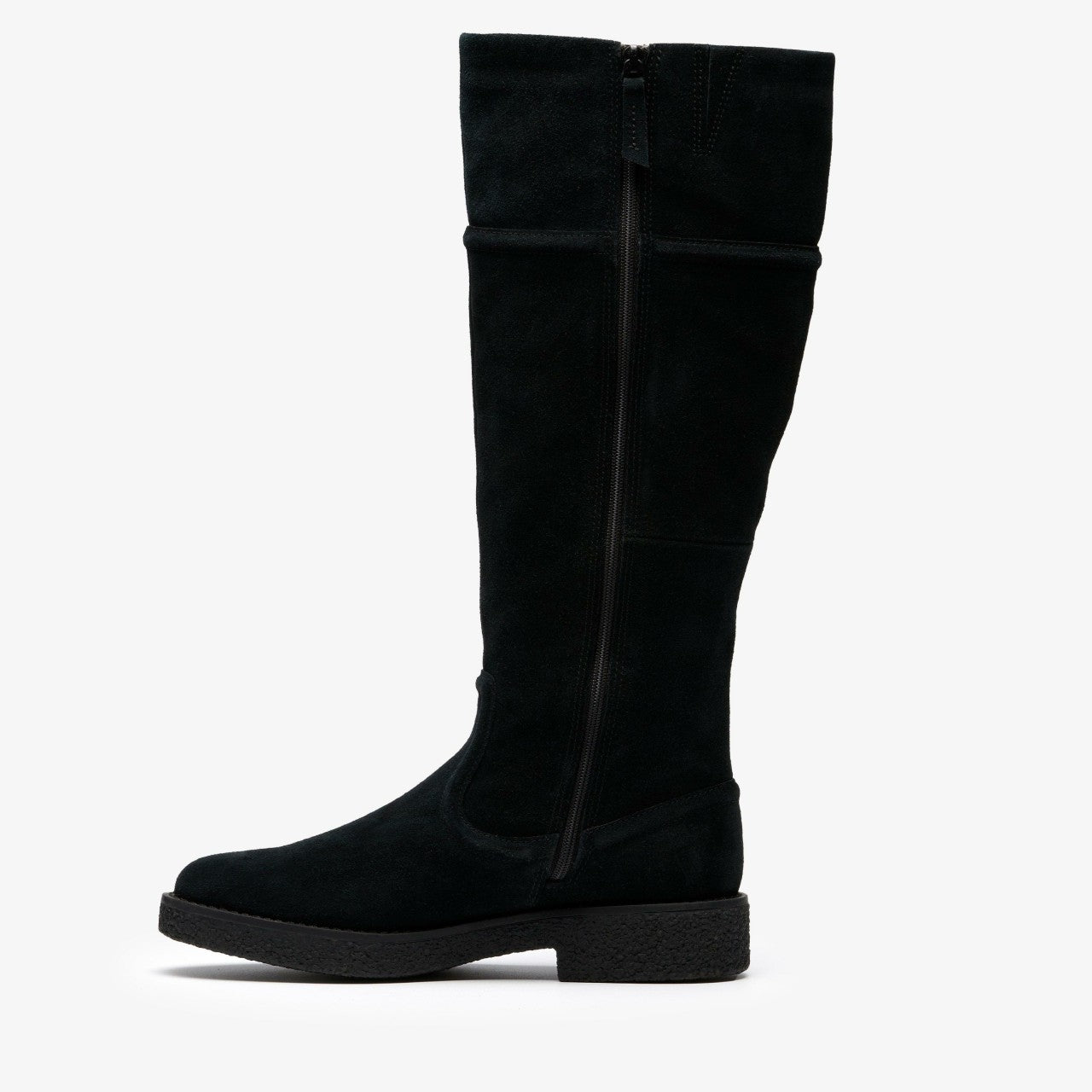 Nella Hi Black Suede | Clarks Discount