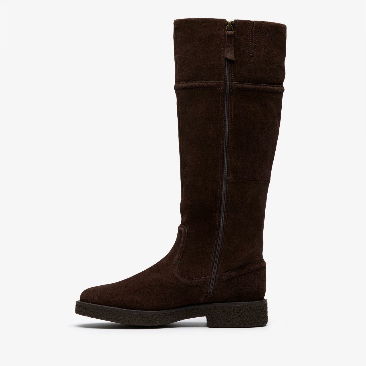 Nella Hi Dark Brown Suede | Clarks Sale