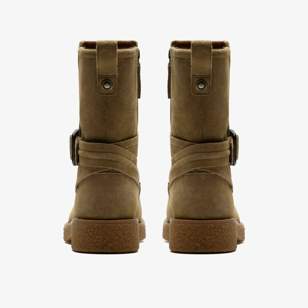Nella Mid Dark Sand Suede | Clarks US