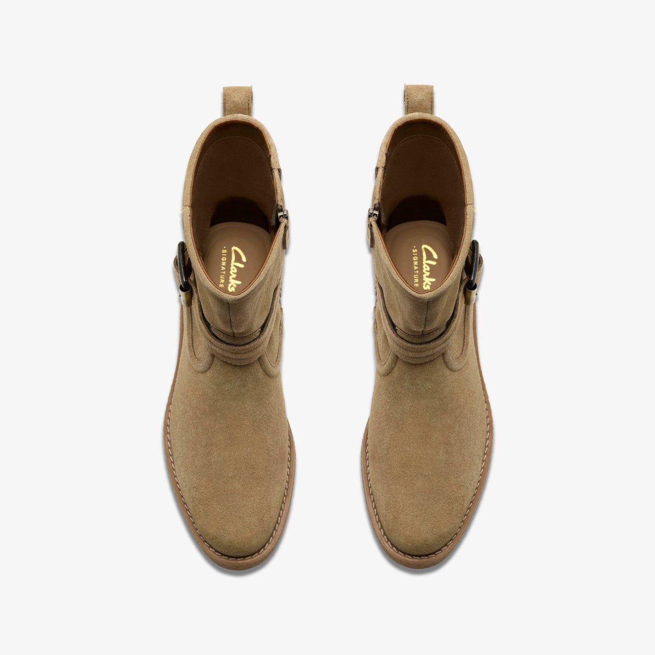 Nella Mid Dark Sand Suede | Clarks US