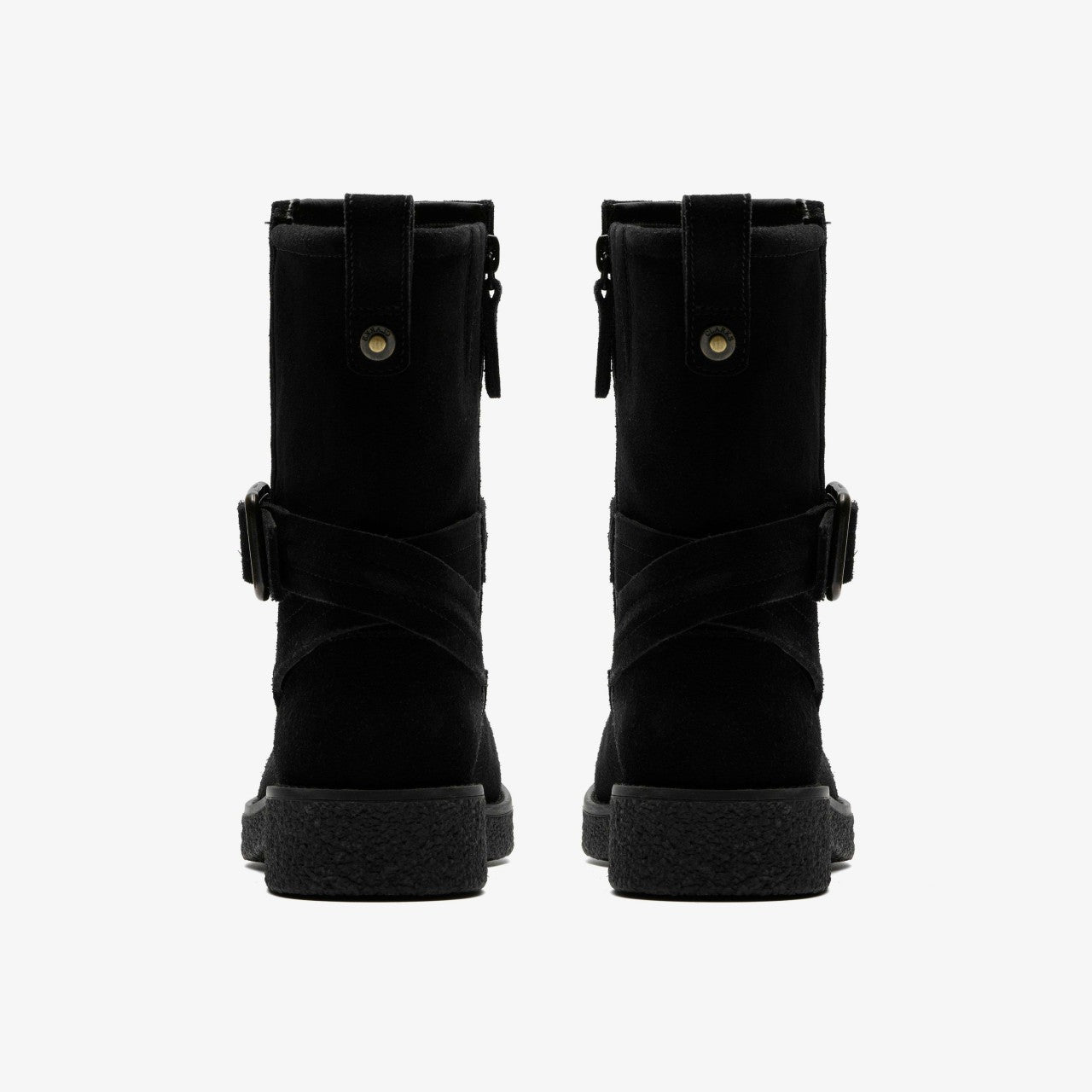 Nella Mid Black Suede | Clarks For Sale
