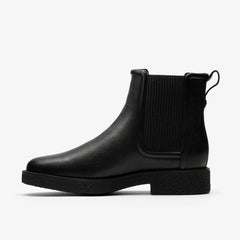 Nella Top Black Leather | Clarks