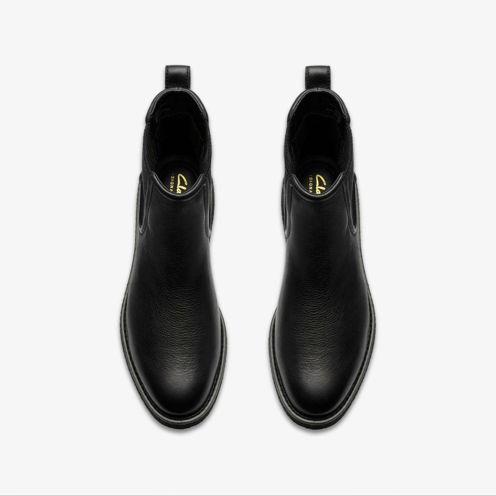 Nella Top Black Leather | Clarks