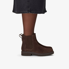 Nella Top Dark Brown Suede | Clarks Sale