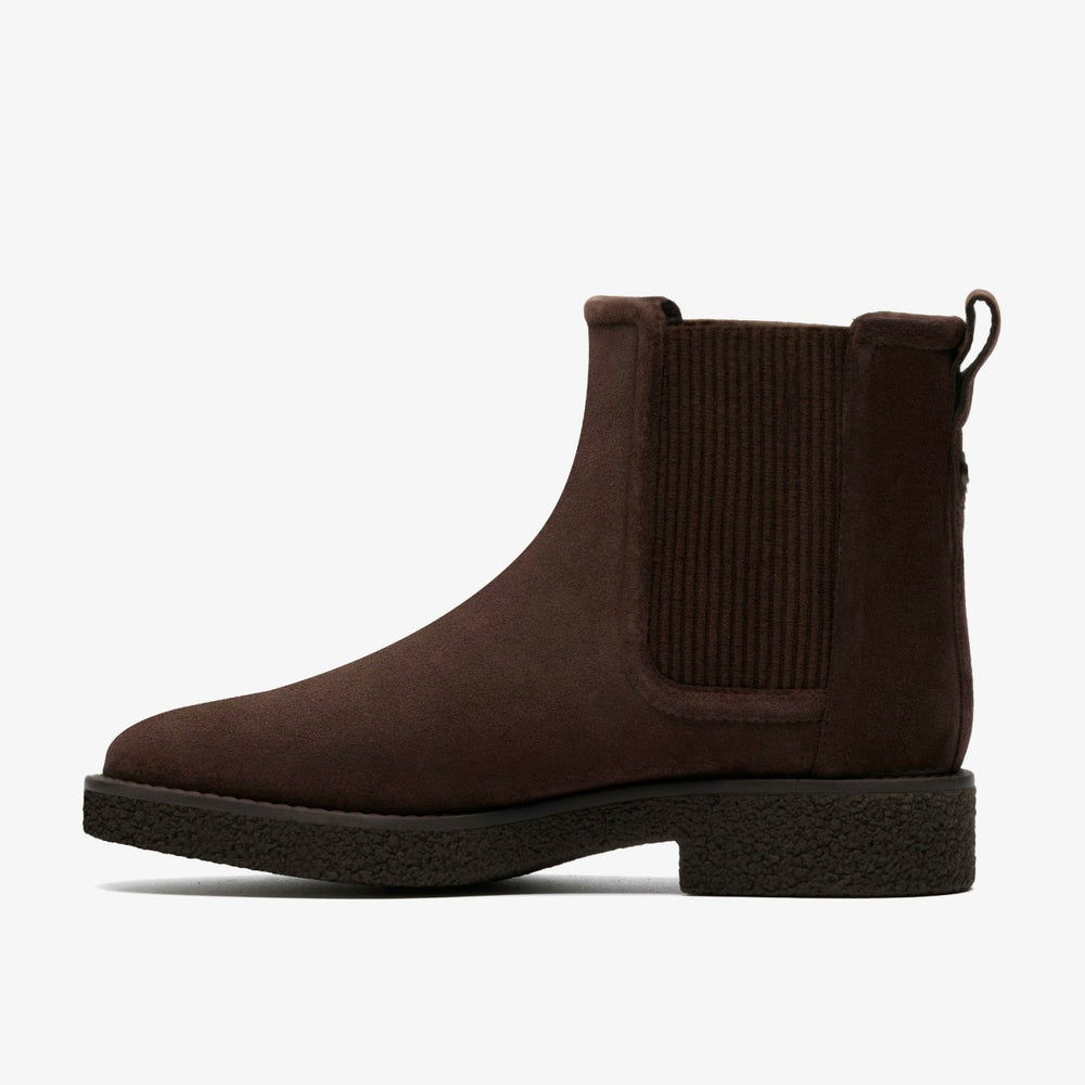 Nella Top Dark Brown Suede | Clarks Sale