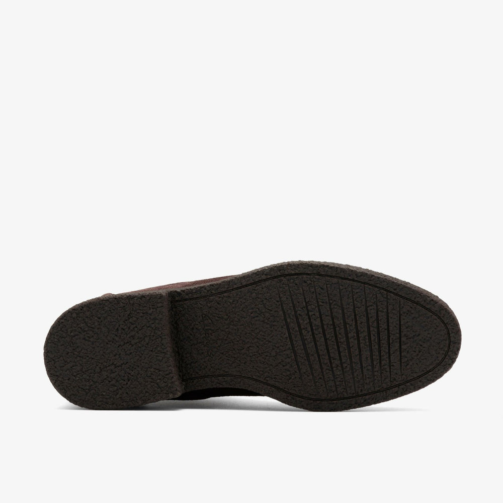 Nella Top Dark Brown Suede | Clarks Sale