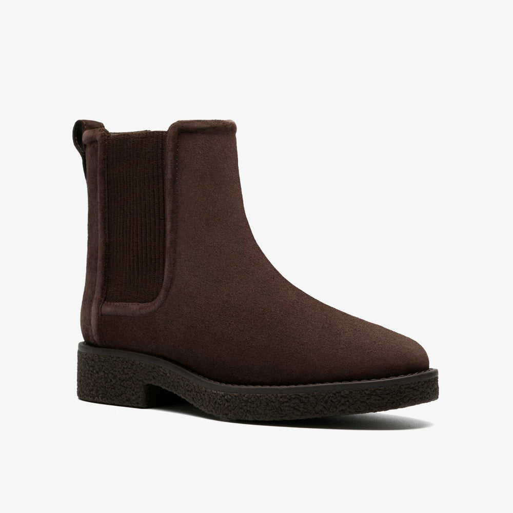 Nella Top Dark Brown Suede | Clarks Sale