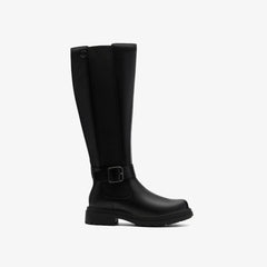 Orinoco 3 Tall Black Leather | Clarks