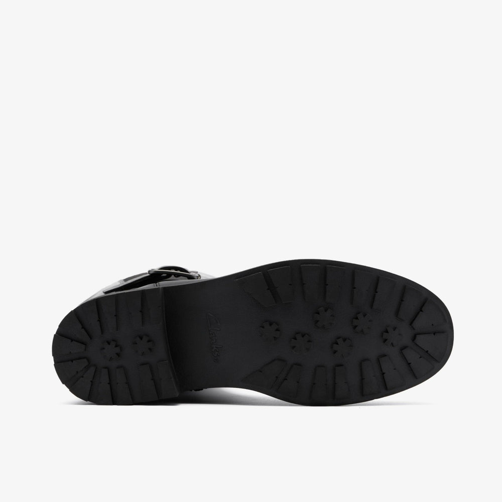 Orinoco 3 Tall Black Leather | Clarks