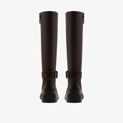Orinoco 3 Tall Dark Brown Leather | Clarks Discount