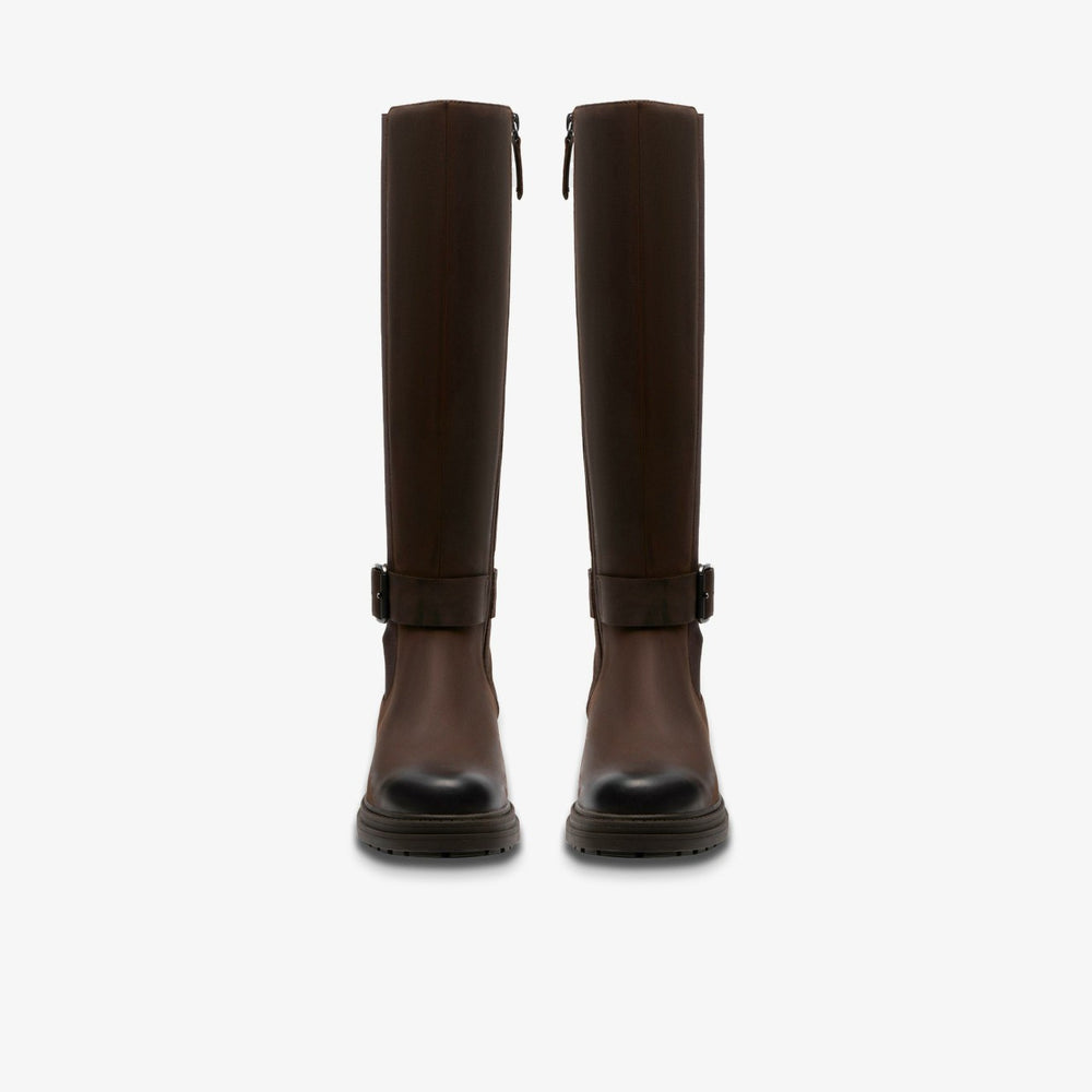 Orinoco 3 Tall Dark Brown Leather | Clarks Discount