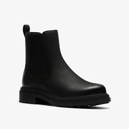 Orinoco 3 Top Black Leather | Clarks