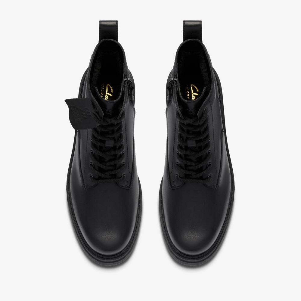 Orinoco 3 Sty GORE-TEX Black Warmlined Leather | Clarks Discount