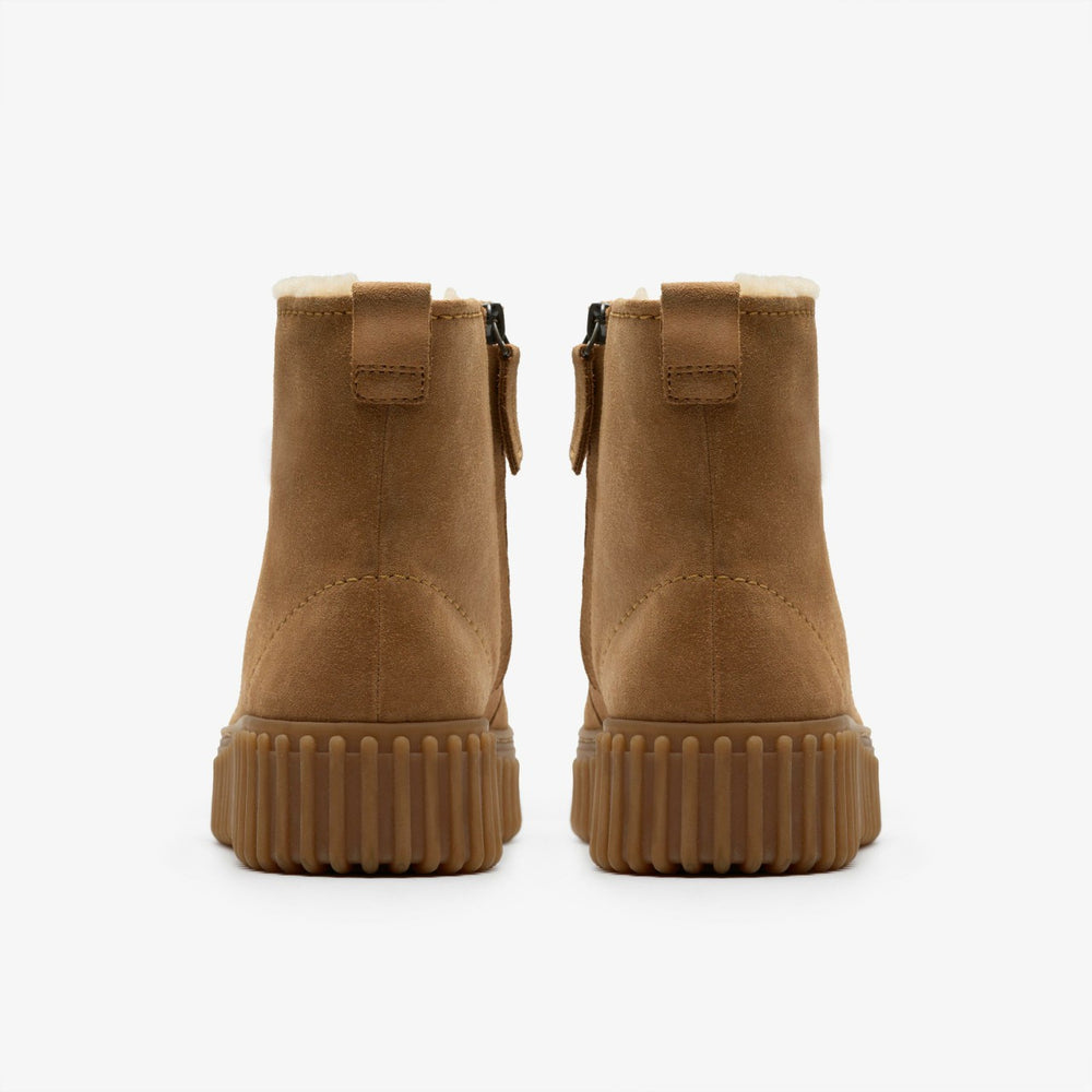 Torhill Cozy Light Tan Warmlined | Clarks US