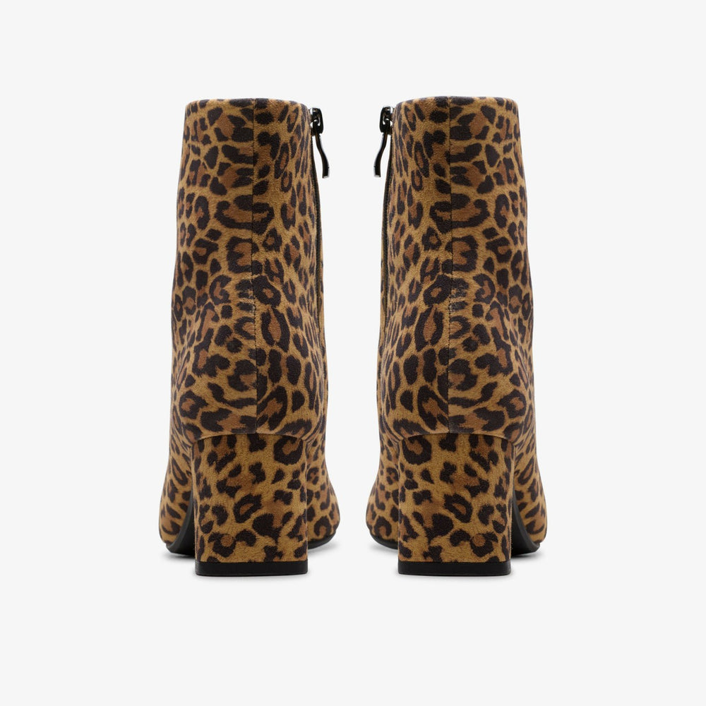 Fernie Zip Leopard Suede | Clarks US