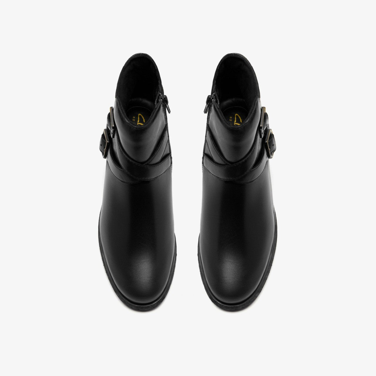 Havisham Bay Black Leather | Clarks For Sale