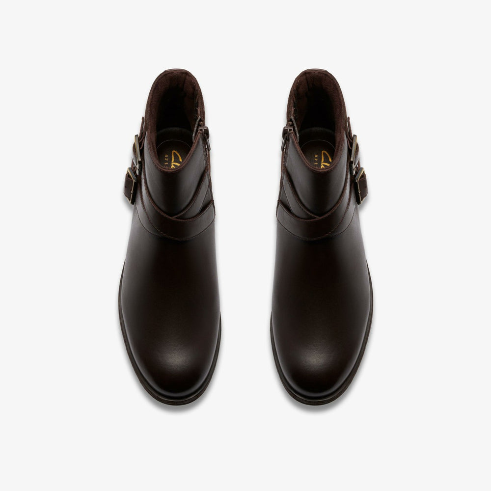Havisham Bay Brown Leather | Clarks Onsale