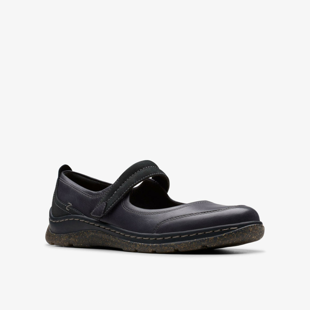 Orlene Jane Black Leather | Clarks Onsale