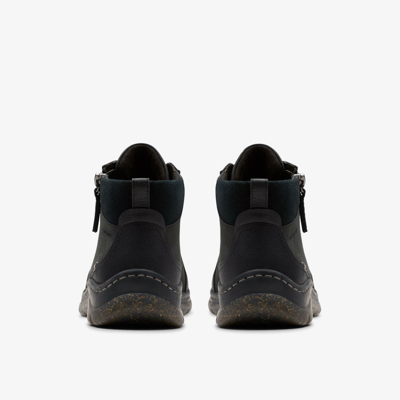 Orlene Top Waterproof Black Nubuck | Clarks