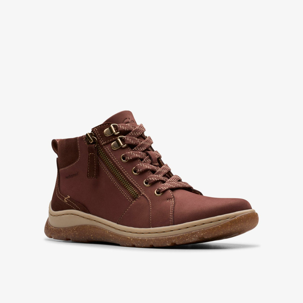 Orlene Top Waterproof British Tan Nubuck | Clarks Sale