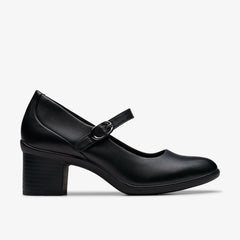 Shaya Jane Black Leather | Clarks Discount