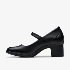 Shaya Jane Black Leather | Clarks Discount
