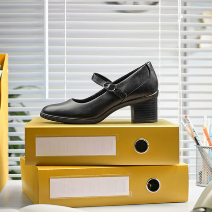 Shaya Jane Black Leather | Clarks Discount
